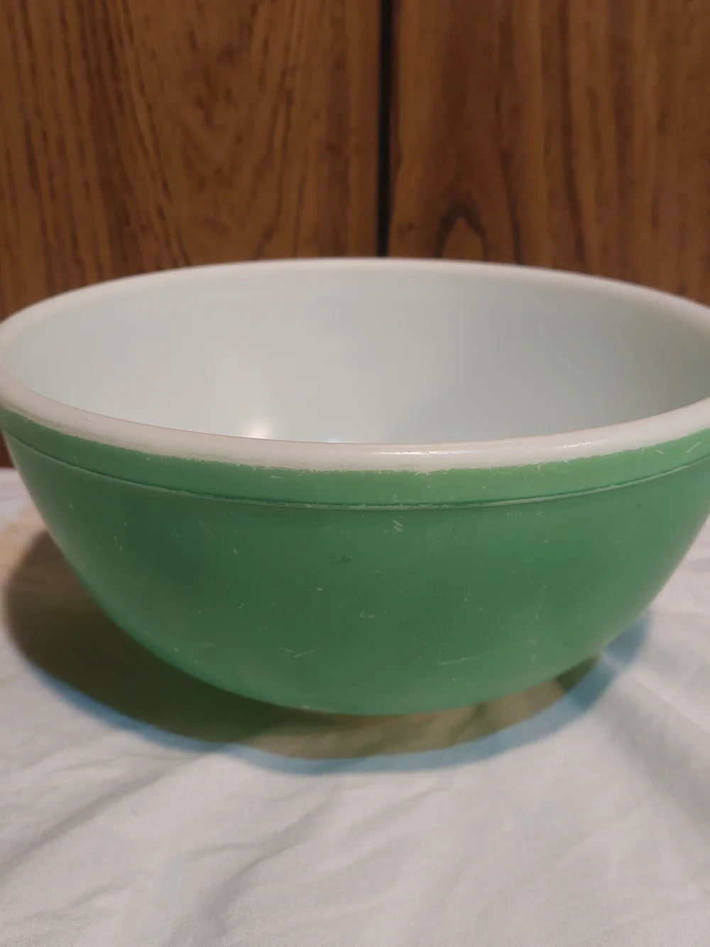 Pyrex vintage green